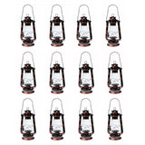 Q=12 S4O Hanging Hurricane Lantern/Elegant Wedding Light/Table Centerpiece Lamp - Brass