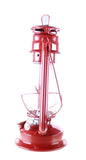 Shop4Omni Red Hurricane Kerosene Oil Lantern Emergency Hanging Light/Lamp - 12 Inches