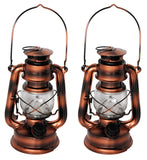 Shop4Omni LED Lantern Emergency Hanging Light Lamp w Dimmer - 12 inch - Silver