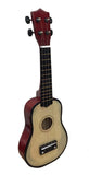 Shop4Omni ukulele Steel String Uke Guitar with Gig Bag and More - Natural