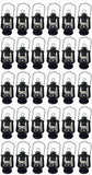 Shop4Omni Black Hanging Hurricane Lantern Wedding Light Table Centerpiece Lamp - 8 Inches (1)
