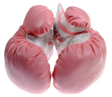 1 Pair of Triple Threat Lace-Up Style Kids Boxing Gloves - Pink
