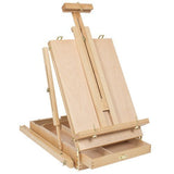 Shop4Omni French Style Portable Tripod/Desktop Wooden Artist Easel w Carry Strap