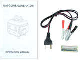 Shop4Omni Portable Two Stroke 950 Watt Air-Cooled Gasoline Generator