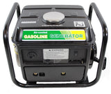 Shop4Omni Portable Two Stroke 950 Watt Air-Cooled Gasoline Generator