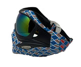 Returned V-Force Grill S.E. Paintball Airsoft Mask Goggle w/ Phantom Lens - Inca