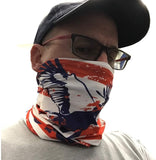 Shop4Omni S4O Balaclava Bandana Face Cover Elastic Microfiber Headband - Tube Style