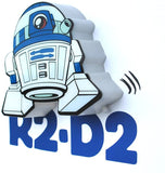 3D Light FX Star Wars R2-D2 3D Deco Mini-Sized LED Wall Light