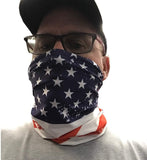 Shop4Omni S4O Balaclava Bandana Face Cover Elastic Microfiber Headband - Tube Style