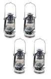 Shop4Omni Silver Hurricane Kerosene Oil Lantern Emergency Hanging Light/Lamp - 8 Inches