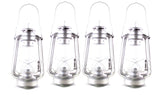 Shop4Omni Silver Hurricane Kerosene Oil Lantern Emergency Hanging Light/Lamp - 12 Inches