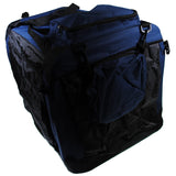 Shop4Omni 24X16X16 Indoor / Outdoor Portable Dog Crate w Mat - Navy Blue