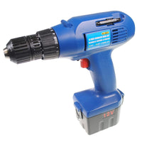 Shop4Omni 12V Cordless 3/8 inch Key-Less Chuck Power Drill Driver Kit with Case and Bits