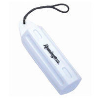 Remington White Vinyl Training Dummy Dog Toy w Rope - 2in x 11in