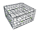 FTCDLX Crab Trap Fold-Up Square DLX, Blue, 24"