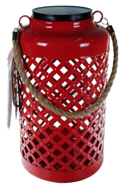 Celebrate the Season 9-1/2 inch Solar Powered Light-N-Motion LED Hanging Lantern