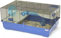 REFURBISHED - Marchioro Kevin 82 Cage for Small Animals 32.25 inches, Blue/Black