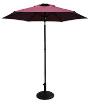 Shop4Omni Patio Shade Umbrella with Tilt (Black)