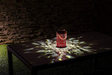 Celebrate the Season 9-1/2 inch Solar Powered Light-N-Motion LED Hanging Lantern