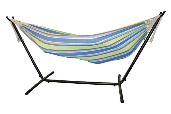 Shop4Omni Omni Two Person Hammock with Compact Steel Stand and Case