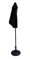 Shop4Omni Patio Shade Umbrella with Tilt (Black)