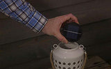 Celebrate the Season 9-1/2 inch Solar Powered Light-N-Motion LED Hanging Lantern