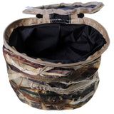 Cabela's Soft-Sided Travel Dog Bowl with Lid - Zonz Waterfowl Camo