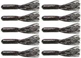 Mizmo Bait Company 4" Big Boys - 10 Pack - Black Red Neon