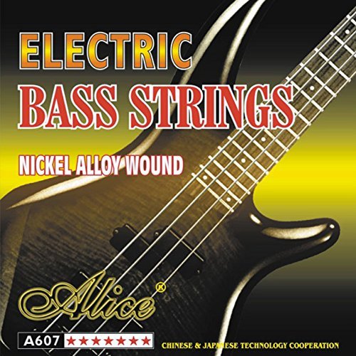 Alice Set of Electric Bass Guitar Strings - Light
