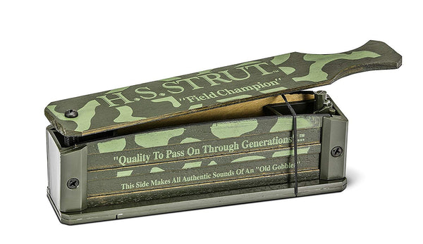 H.S. STRUT Hunter's Specialties Field Champion Box Call, Green