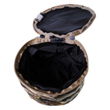 Cabela's Soft-Sided Travel Dog Bowl with Lid - Zonz Waterfowl Camo