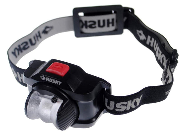 Husky 3 LED Headlamp with Rotating Optical Lens