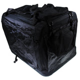 Shop4Omni 24X16X16 Indoor/Outdoor Portable Dog Crate w Mat - Black