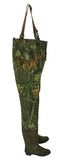 Pro Line Men's Teal: 2 Ply Chest Wader Camo 10 D(M) US