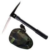 Emergency Survival Camping Shovel with Pick Compass & Case