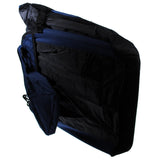 Shop4Omni 24X16X16 Indoor / Outdoor Portable Dog Crate w Mat - Navy Blue