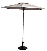 Shop4Omni Patio Shade Umbrella with Tilt (Black)