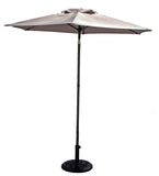 Shop4Omni Patio Shade Umbrella with Tilt (Black)