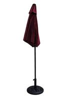 Shop4Omni Patio Shade Umbrella with Tilt (Black)