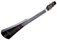 Shop4Omni Steel String Camping Travel Guitar with Bag (Black)