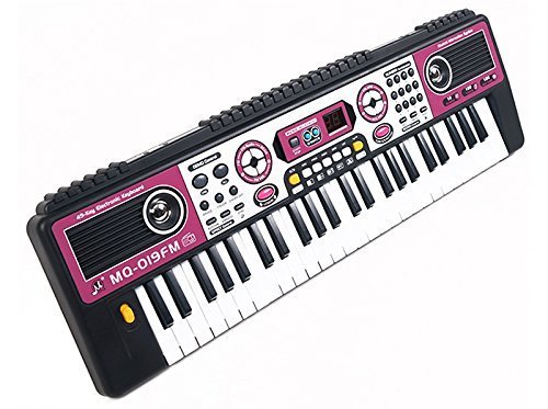 MQ-019FM 49 Key Childs Toy Electronic Keyboard - Music Workstation