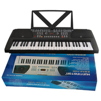 Huntington 54-Key Portable Electronic Keyboard - Black