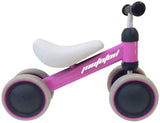 MotoTod Mini Baby Toddler Balance Bike for Ages 10 Months to 2 Years - Pink