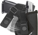 Allen Company Swipe MQR Handgun Holster, OWB Gun Holster with Magnetic Lock - Black