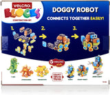 Doggy Robot Velcro Brand Blocks - Doggy Robot