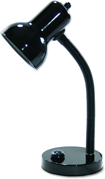 LEDU Gooseneck Desk Lamp, Black (L9091)