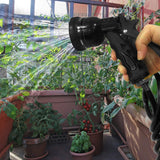 Centurion 710 Non-Kink Coil Hose with 7-Pattern Sprayer (Black, 50 FT)