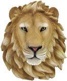 DWK African Lion Head Mount Wall Statue Bust Leo