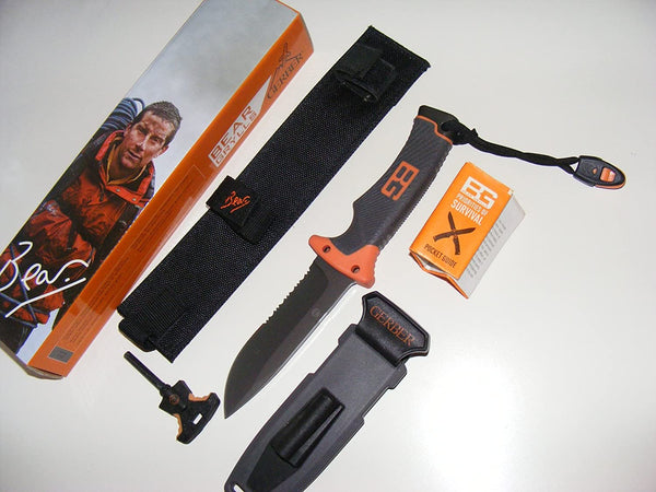 GERBER Bear Grylls Ultimate Fixed Blade - Black/Orange, one Size