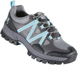 Browning Women’s Glenwood Trail Shoe - Grey/Light Blue - US 8.5